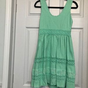 Jessica Simpson Cotton Mint Dress